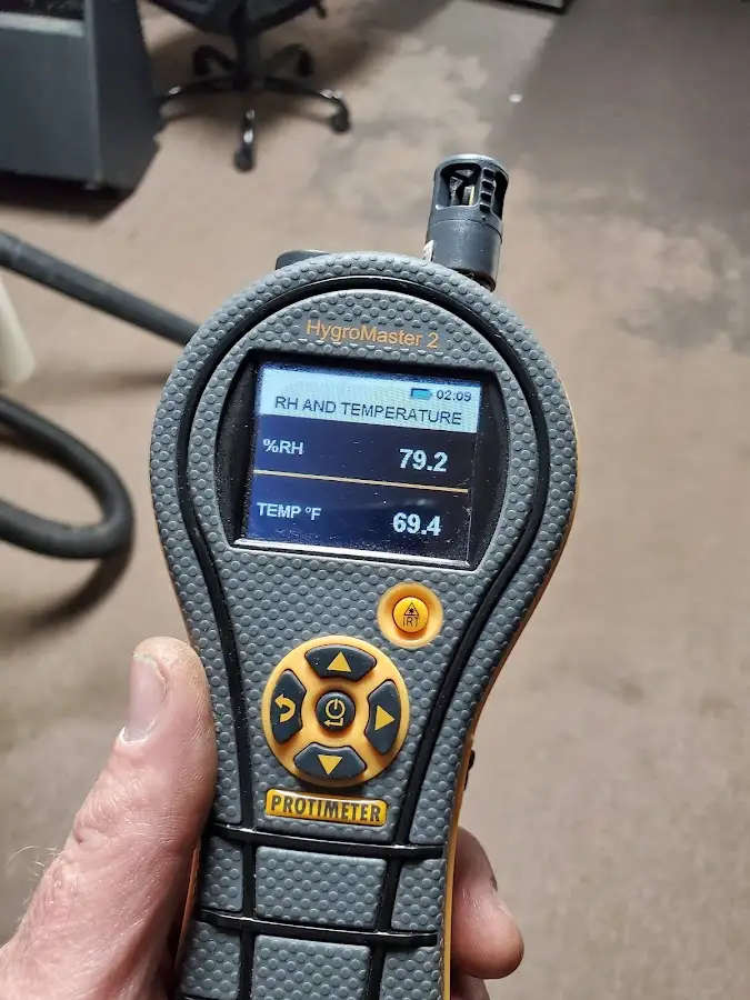 Moisture meter humidity assessment for Mold Remediation & Removal in Aquia Harbour